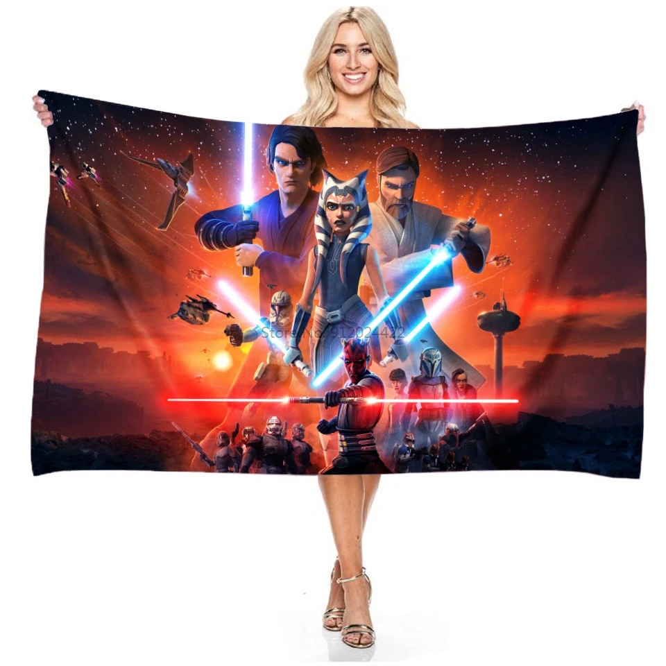 Полотенца из фильма &quotЗвездные войны&quot Люк Скайуокер Хан Соло Лиа органайзер