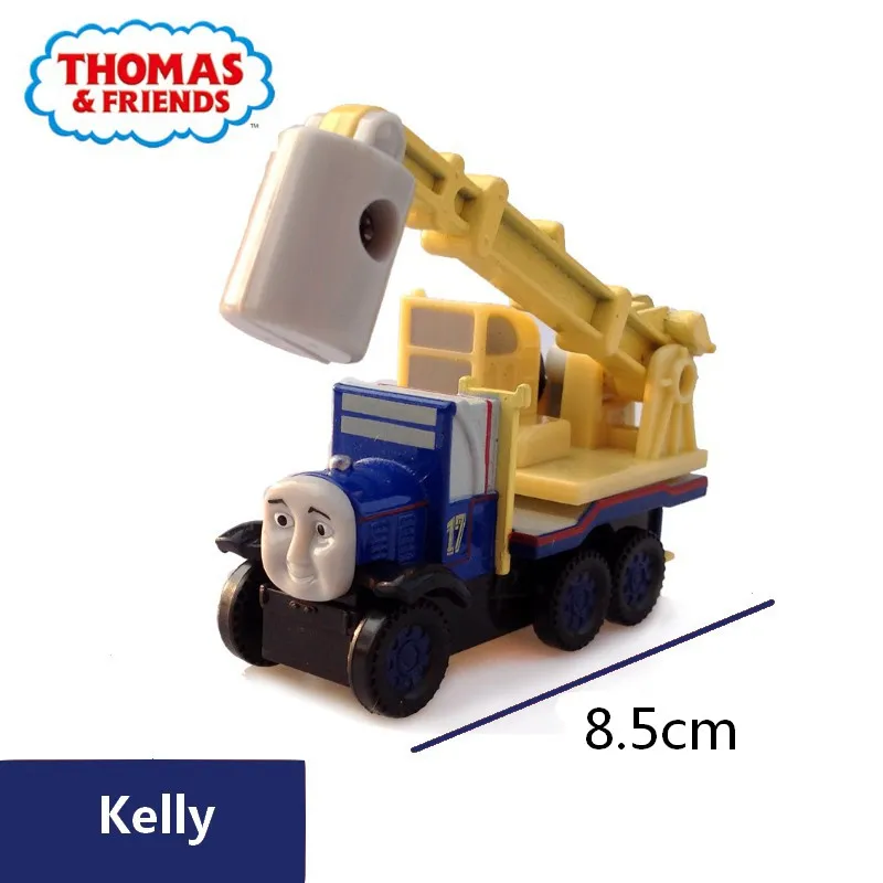 Оригинальный набор поезда Томас и его друзья: модельный набор с алюминиево-пластиковыми магнитными треками, железнодорожными вагонами и игрушками, подарок на день рождения.