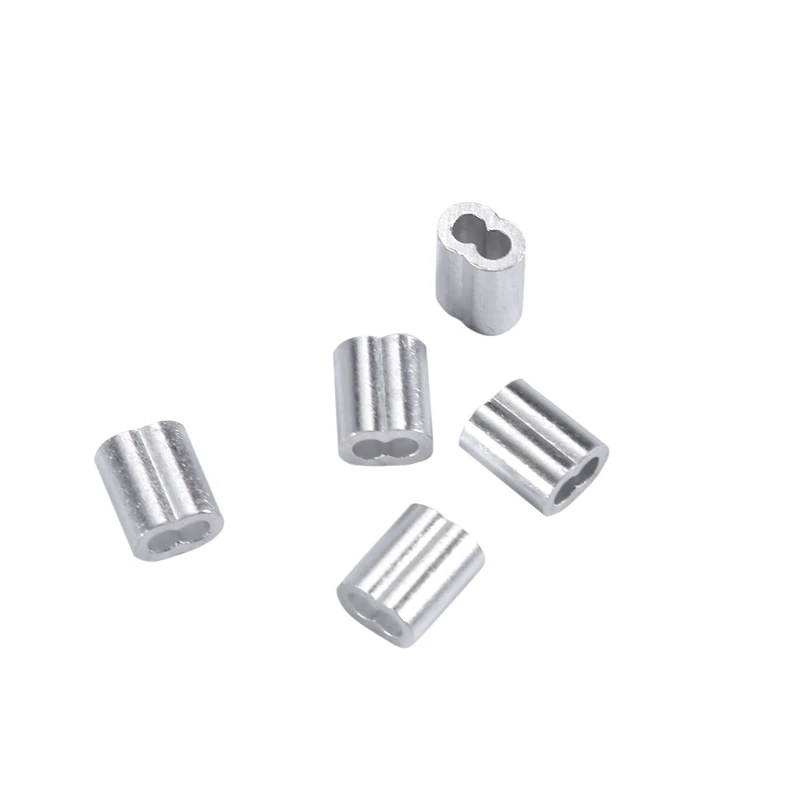 315 шт 8 размеров Алюминиевая опрессовочная петля рукав метрический Ассортимент