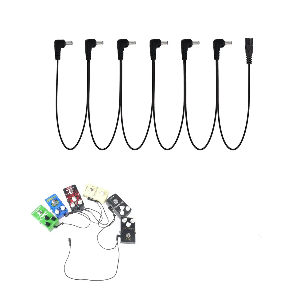 6 способов электрода Маргаритка Цепной жгут кабель fonte эффект питания адаптер