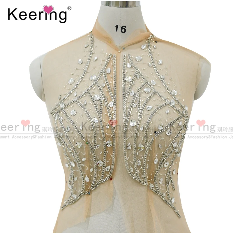 

Тело со стразами Keering Blingbling для свадебного патча, WDP-115
