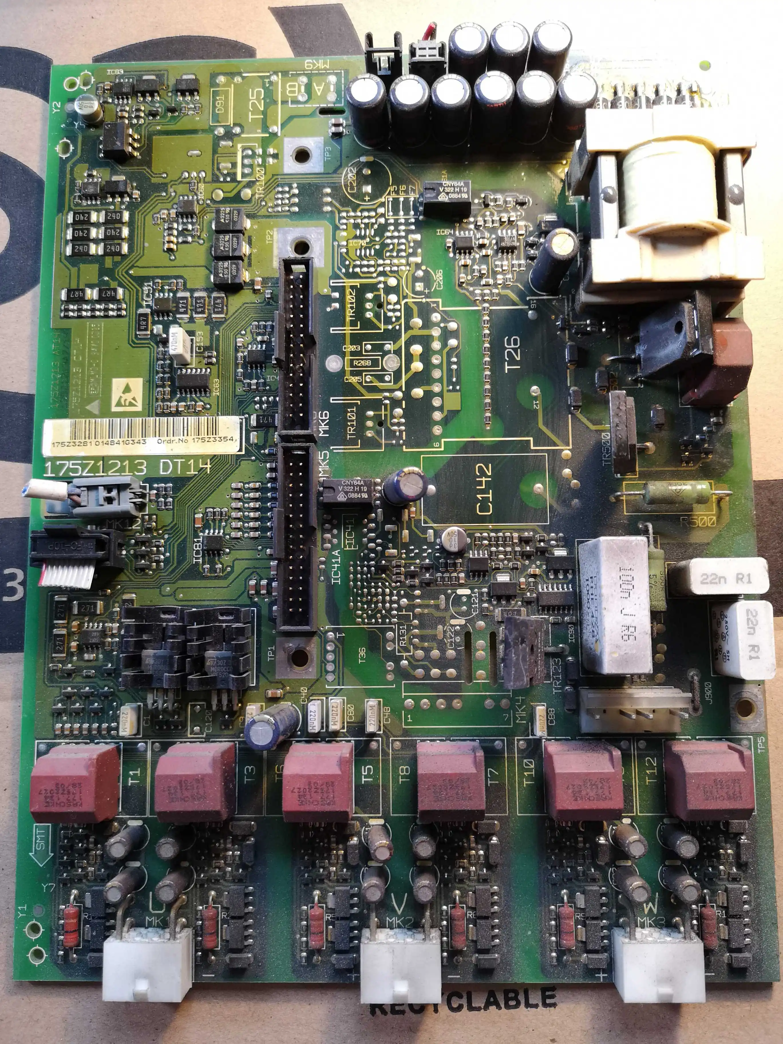 Плата драйвера Danfoss VLT5000 VLT6000 series 175Z1213 DT14 DT16|ЖК-экраны и панели для планшетов| |