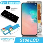 100% оригинальный 5,8 ''AMOLED дисплей для Samsung Galaxy S10E G970FDS G970U G970W Полный ЖК-дисплей сенсорный экран дигитайзер Запасные части