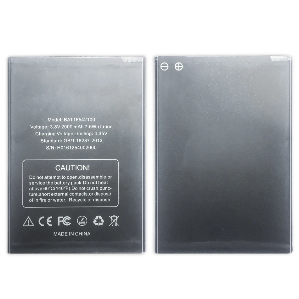 

Аккумулятор BAT16542100 на 2000 мАч для DOOGEE X9 Mini + номер отслеживания