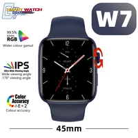 smart watch w7 iwo 14 pro max serie 7 smartwatch for men women sport 45mm fitness tracker pk dt100 pro max w37 pro iwo 13