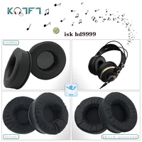 kqtft protein skin velvet replacement earpads for isk hd9999 headphones ear pads parts earmuff cover cushion cups