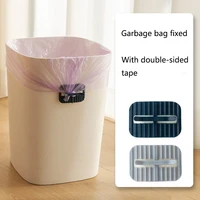 garbage bag fixed patch household garbage bag non slip fixing clip non dirty hand paste trash can clip holder