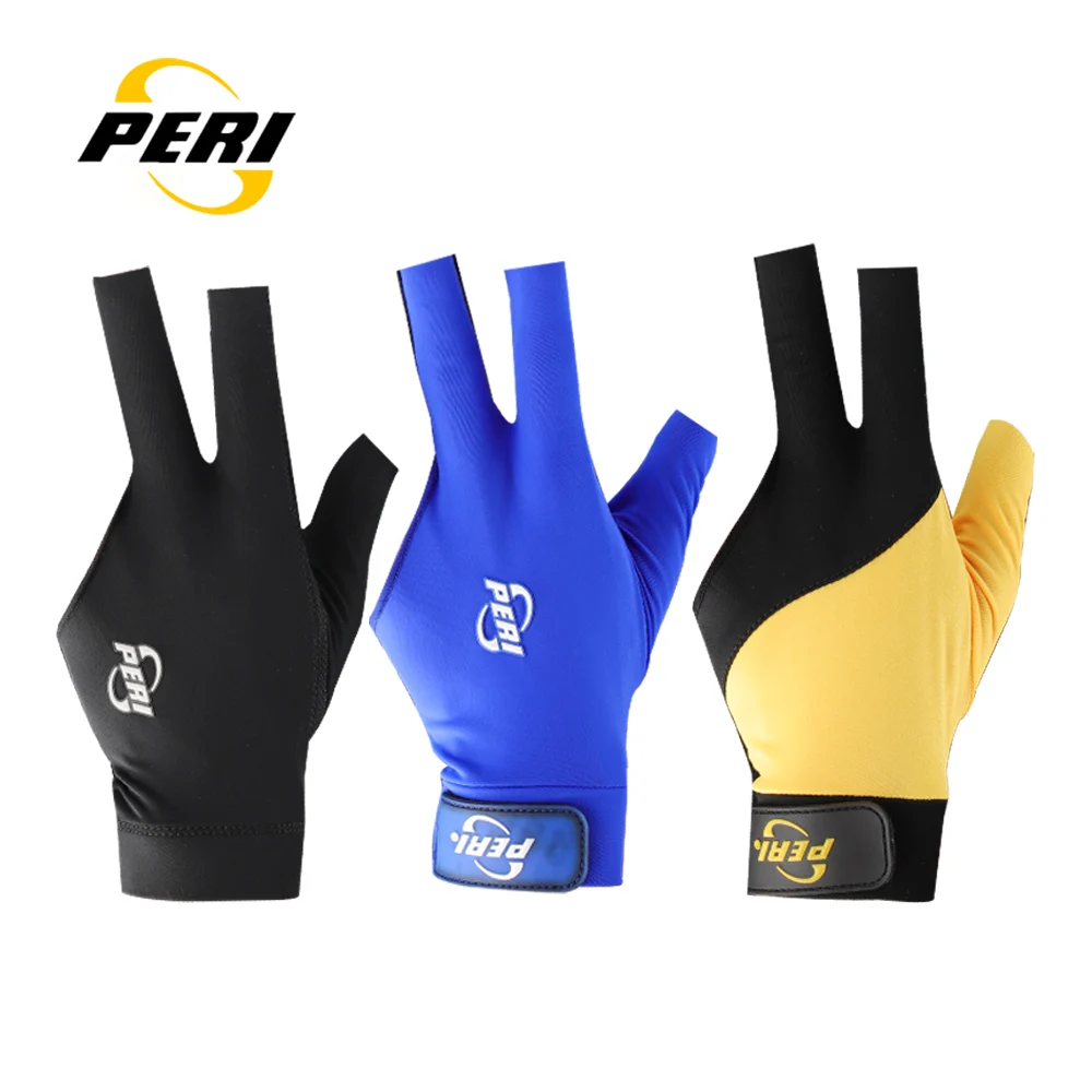 

PERI Gloves Billiard Gloves Lycra Imported Thick Fabric Non-slip Professional Pool Glove Snooker Glove Billiard Accessories