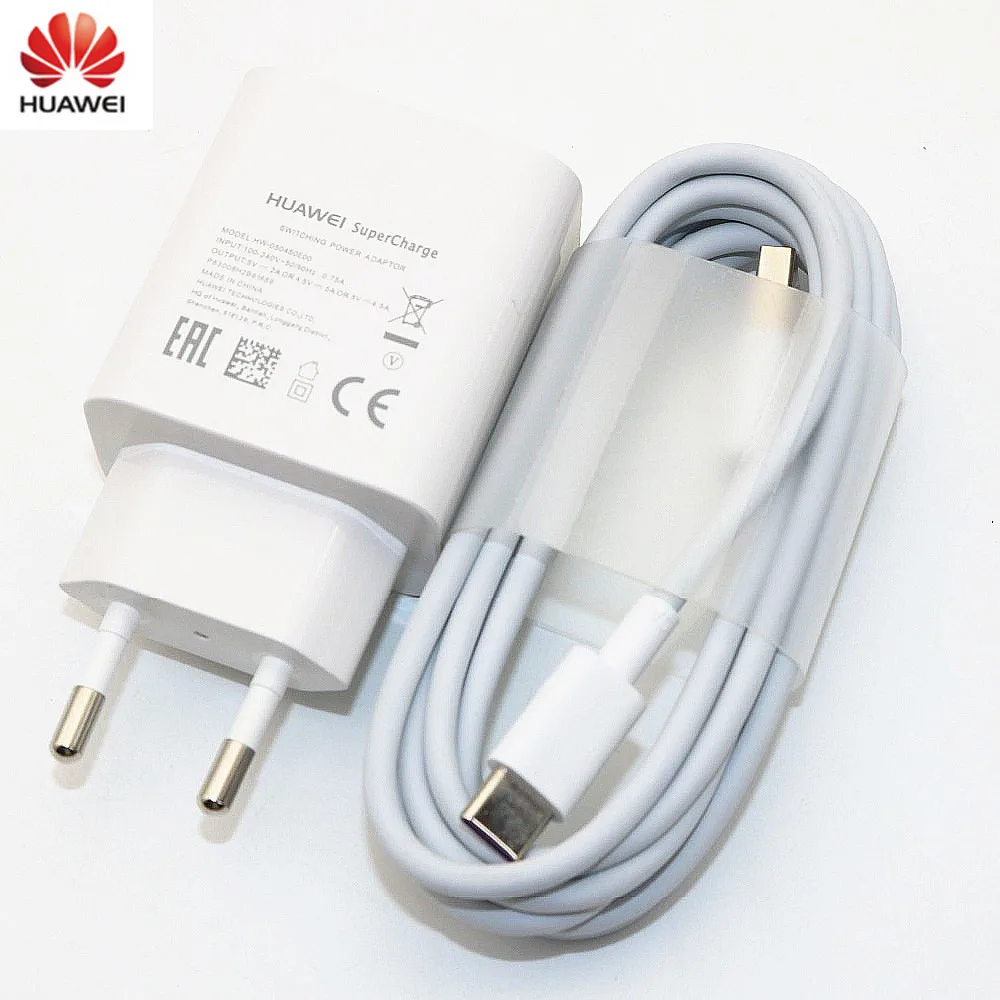 Оригинальное суперзарядное устройство Huawei Mate 9 10 20 P10 Plus P20 Pro Honor V20 быстрое