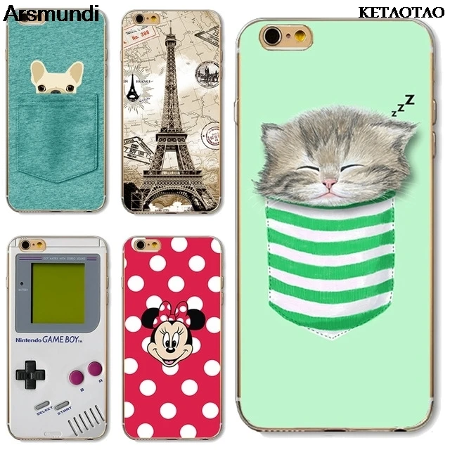 KETAOTAO Crackpot тканевая сумка для людей спящий Кот чехлы телефонов iPhone 5C 5S 6S 7 8 Plus X