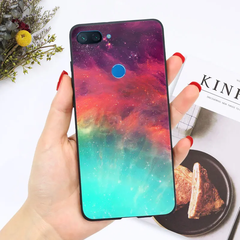 X13 Черный чехол для Xiaomi mi 8 Lite A3 A2 Lite mi 9 SE 9T Pro Чехол-бампер Яркий глянцевый чехол из поликарбоната+ ТПУ - Цвет: X13