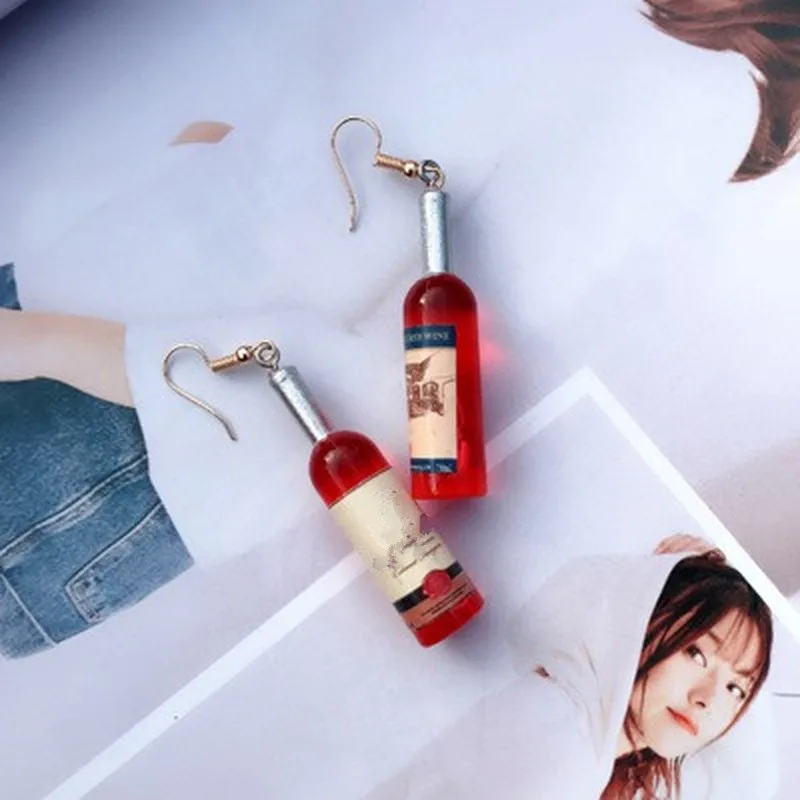 Серьги в Корейском стиле Харадзюку забавные серьги гвоздики хип хоп