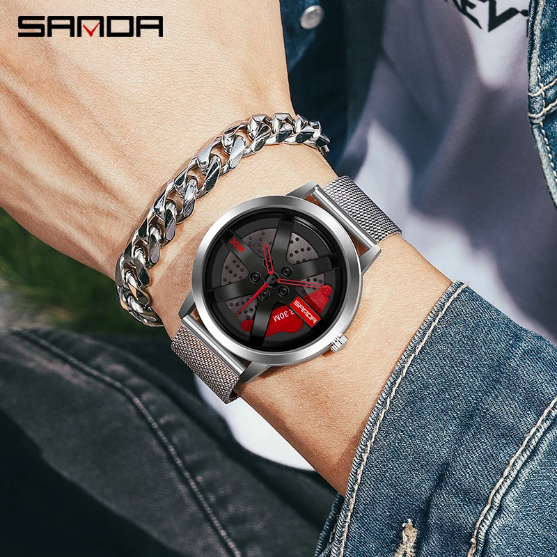 

Watches for Men Warterproof Sports Mens Watch SANDA Top Brand Luxury Clock Male Business Quartz Wristwatch Relogio Masculino