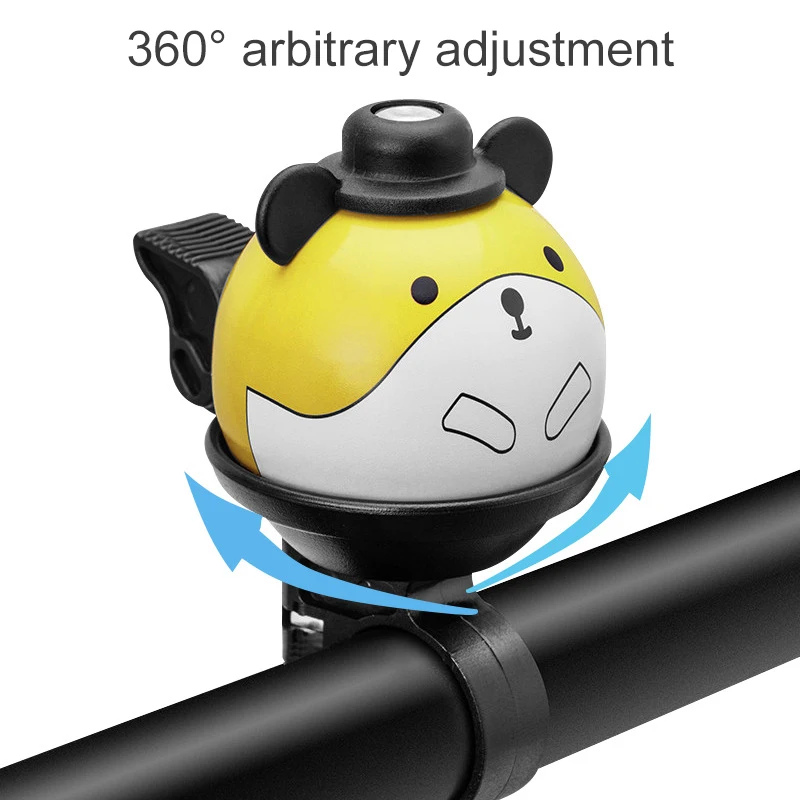 Велосипедный колокольчик с высоким децибелем персональный мультяшный милый