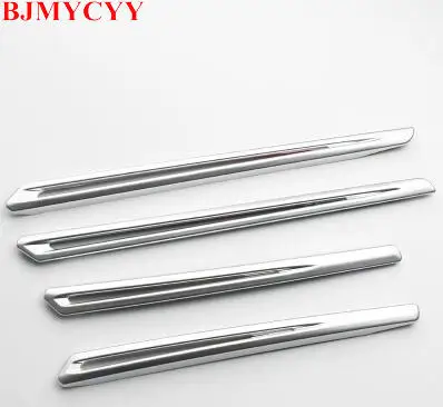 BJMYCYY 4 шт./компл. двери автомобиля звук ABS декоративный светильник для volkswagen new tiguan L