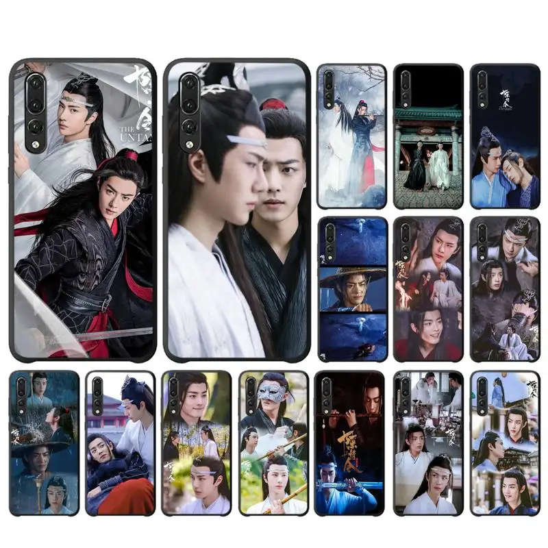 

ChenQingLing The Untamed Wang Yibo XiaoZhan Phone Case For Huawei Y6 2018 Y7prime2019 funda Case for Y8p Y9 2019 Capa
