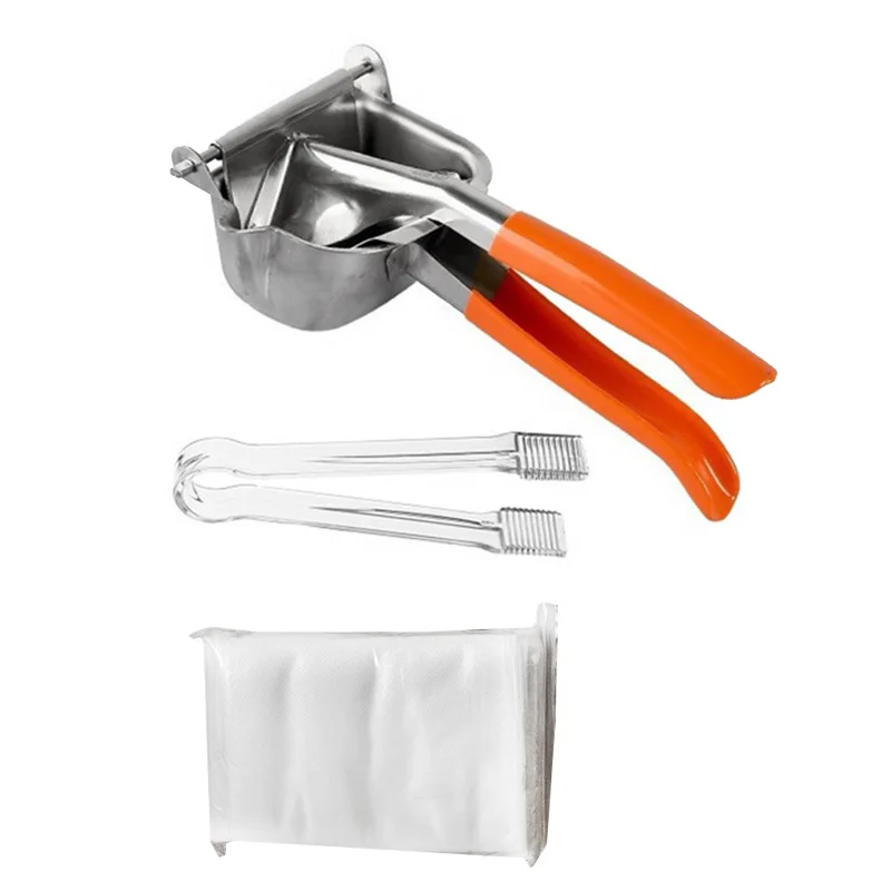 Ручная Соковыжималка из нержавеющей стали соковыжималка для лимона граната