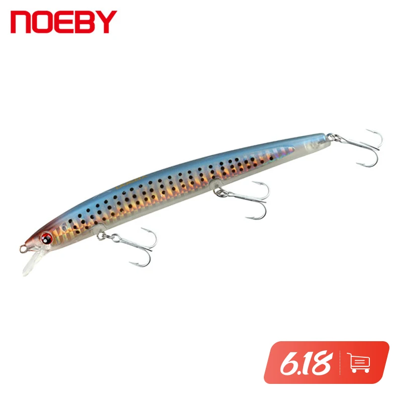 Nobey NBL9077 приманка для рыбалки гольян длинные снимки 3D глаза твердая 130 мм 13 5 г
