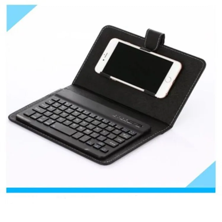 Новый мобильный Bluetooth чехол для клавиатуры беспроводная клавиатура Три