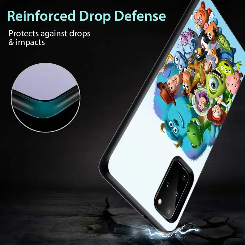 

Toy Story Cute for Samsung S20 FE Ultra Plus A91 A81 A71 A51 A41 A31 A21S A72 A52 A42 A02S Soft Black Phone Case