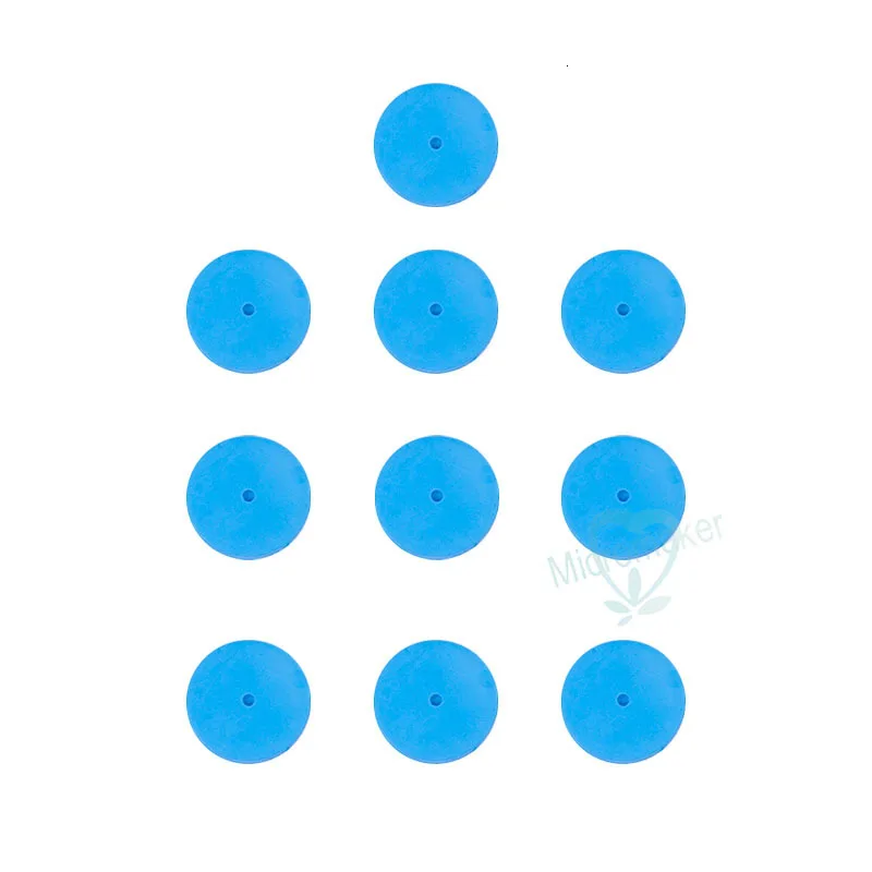

Dentist Clinic100Pcs Assorted Polishing Wheels Burs Silicone Polishers Blue Rubber Burs