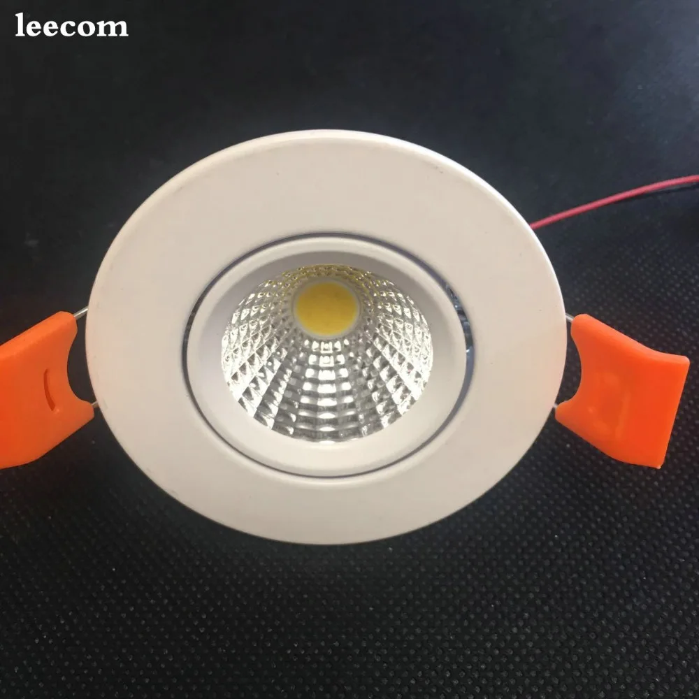 55 мм Размер отрезка 1 шт. 3 Вт яркий светодиодный встраиваемые панели белый