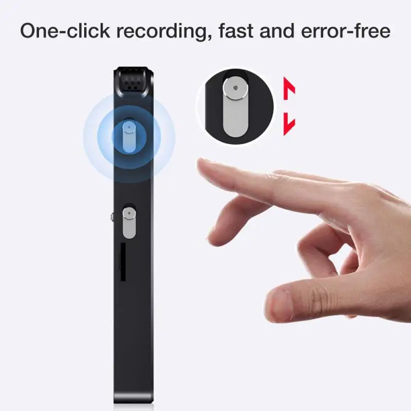 Мини цифровой диктофон шумоподавление запись стерео MP3 музыкальный