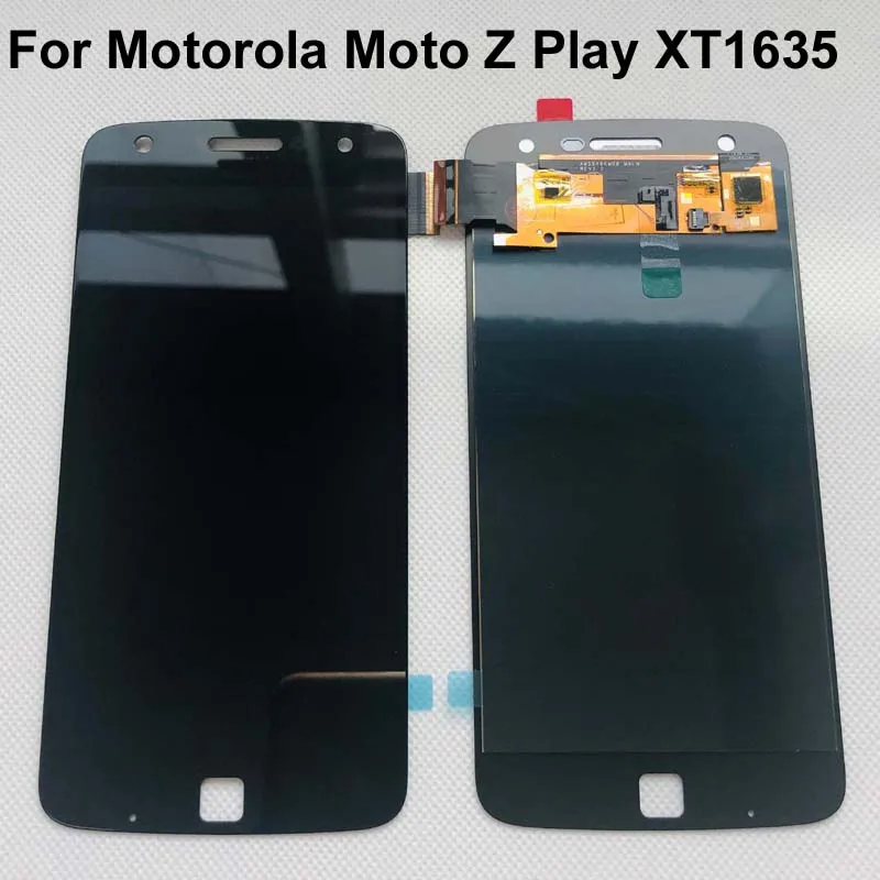 ЖК дисплей 5 дюймов OLED AAA для Motorola Moto Z Play XT1635 сенсорный экран с дигитайзером MOTO 02