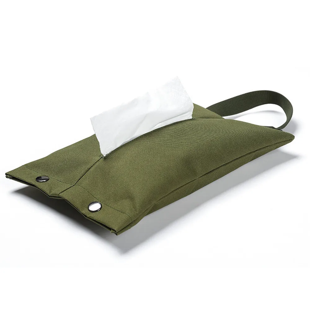 

2021 Portable Camping Tissue Bag Camping Toilet Paper Holder Case Hanger Tissue Bags Bag Tissue Cover Boxes Outdoor Storage