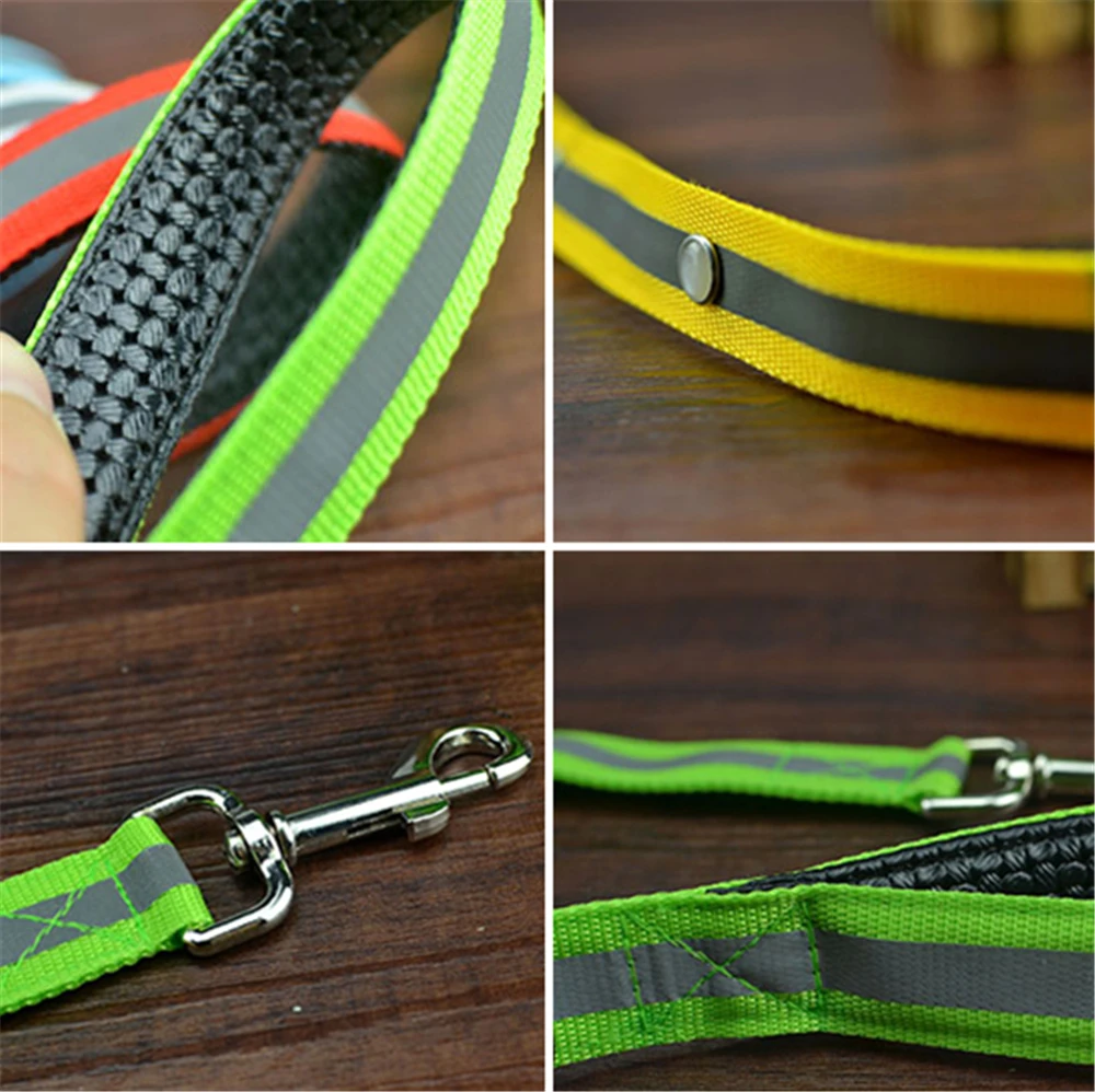 Светящийся собачий поводок со светодиодной подсветкой мигающий пояс для