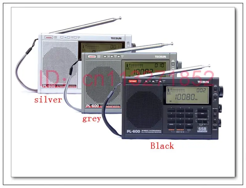 TECSUN PL-600 цифровой радио тюнинг Полнодиапазонный FM/MW/SW-SSB/PLL синтезированный стерео радиоприемник(4xAA) PL600 портативный Радиоприемник