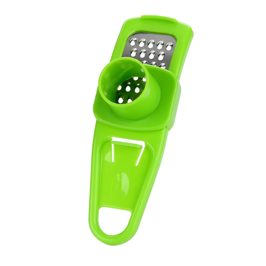 Ручной измельчитель чеснока из нержавеющей стали резак 2 в 1 Многофункциональный