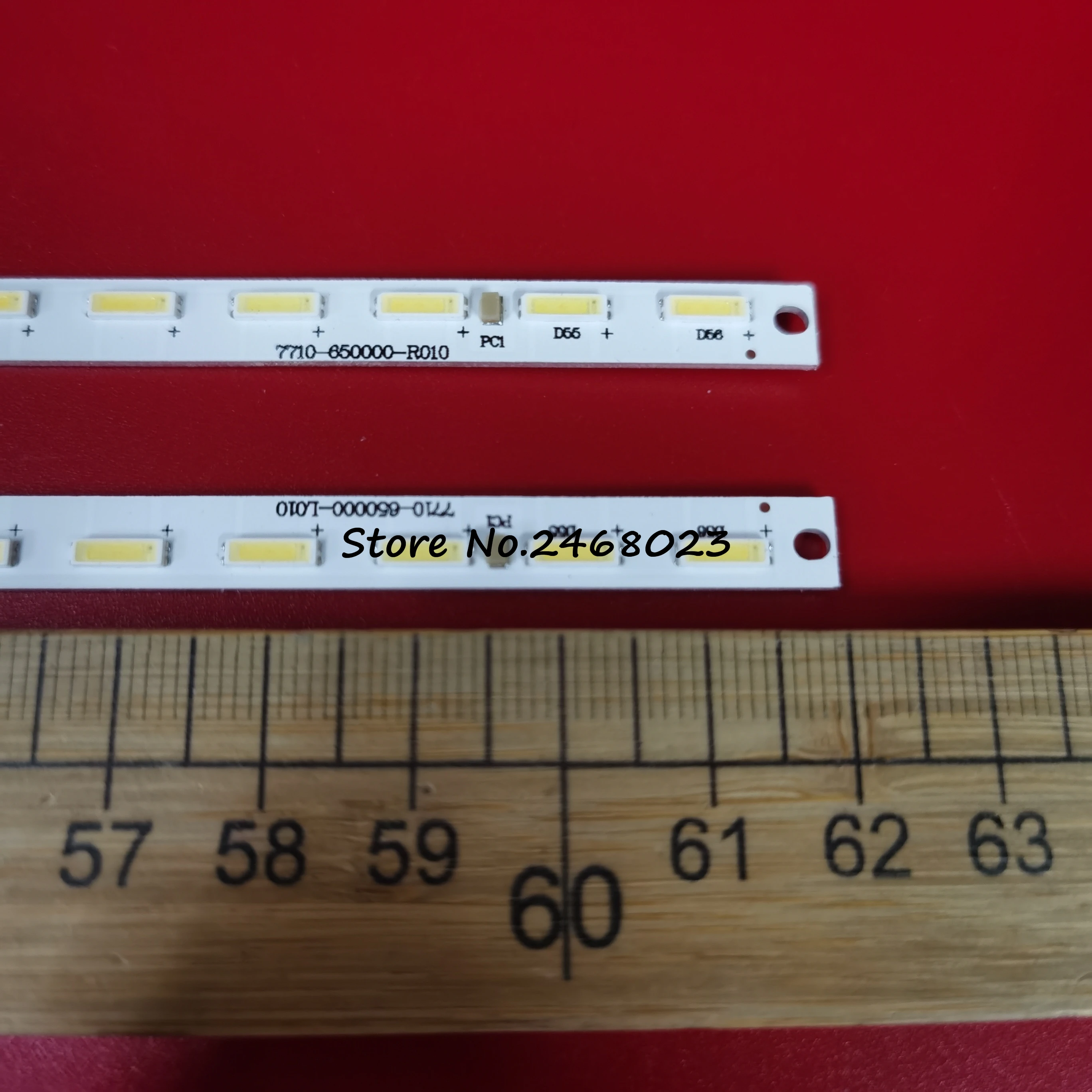 Светодиодный Подсветка полосы 56 светодиодный s для 50E680F 50E80RS 50E760A CRH CW5070201006R259Rev1.1 7710