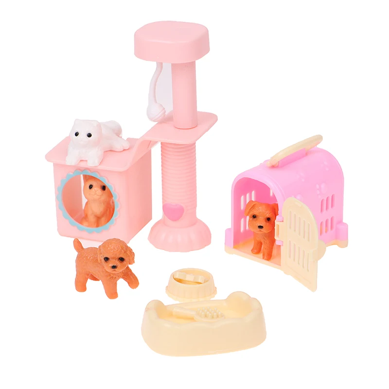 Супермилый кукольный домик для домашних животных кошек и собак аксессуары