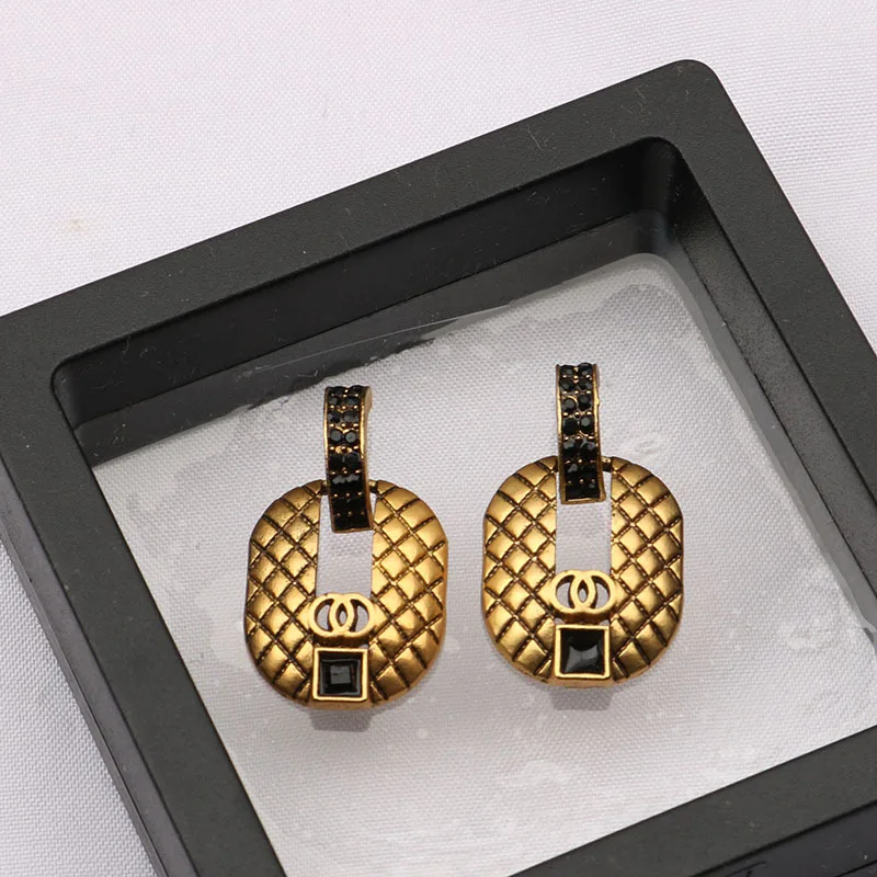 Модные серьги золотого цвета с искусственным жемчугом женские темпераментные