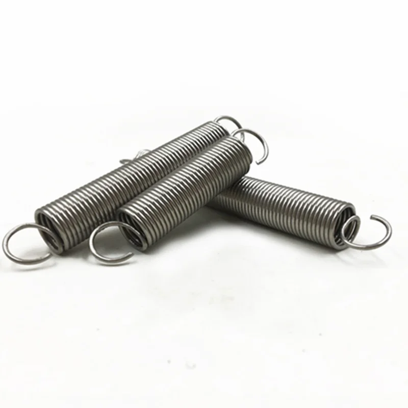 

2PCS,Manufacturer Customized Long Tension Extension Springs With Hooks,2mm Wire Diameter*15mm Out Diameter*(60-200)mm Length