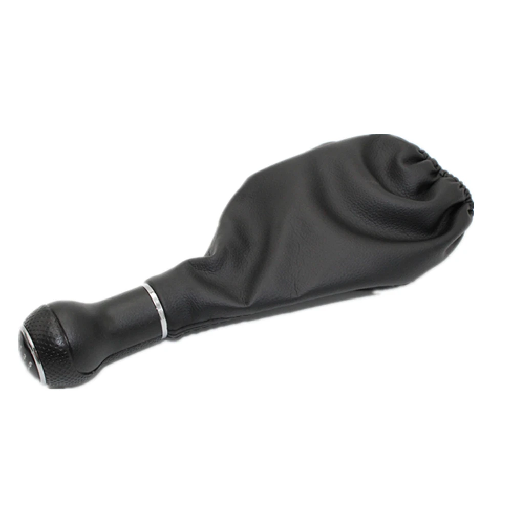 Ручка переключения передач для автомобиля 5 скоростей с кожаными ботинками Seat