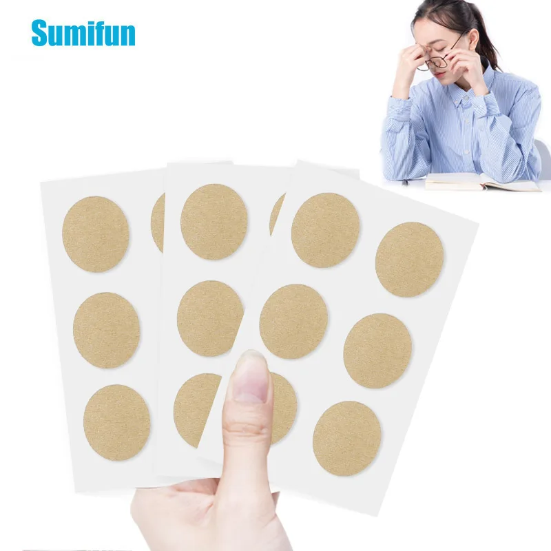 

6Pcs Herbal Extract Eye Patch Remove Eye Dark Circles Bags Relieve Eye Fatigue Myopic Amblyopia Improve Eyesight Medical Plaster