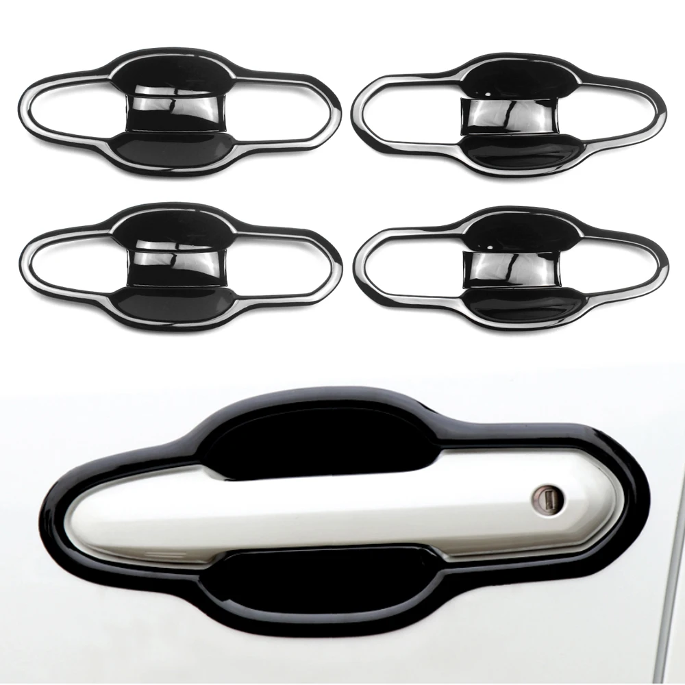 

Глянцевый черный автомобильный Стайлинг дверная ручка + накладка чаши, комплекты внешних аксессуаров для Toyota RAV4 2019 2020 2021 2022 2023 2024