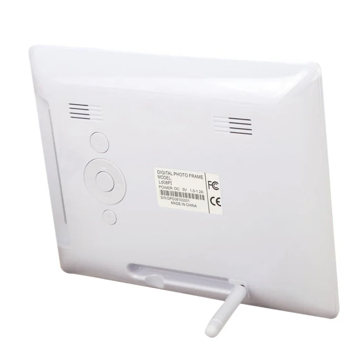 7 дюймов HD TFT-LCD цифровая фоторамка с MP3 MP4 слайд-шоу часы удаленного рабочего стола