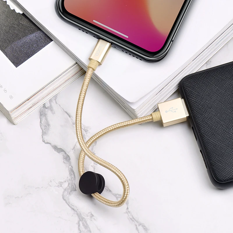 Кабель HOCO X35 для iPhone 11 XR X XS Max 7 8 6 Plus Портативный Выдвижной USB-кабель зарядный