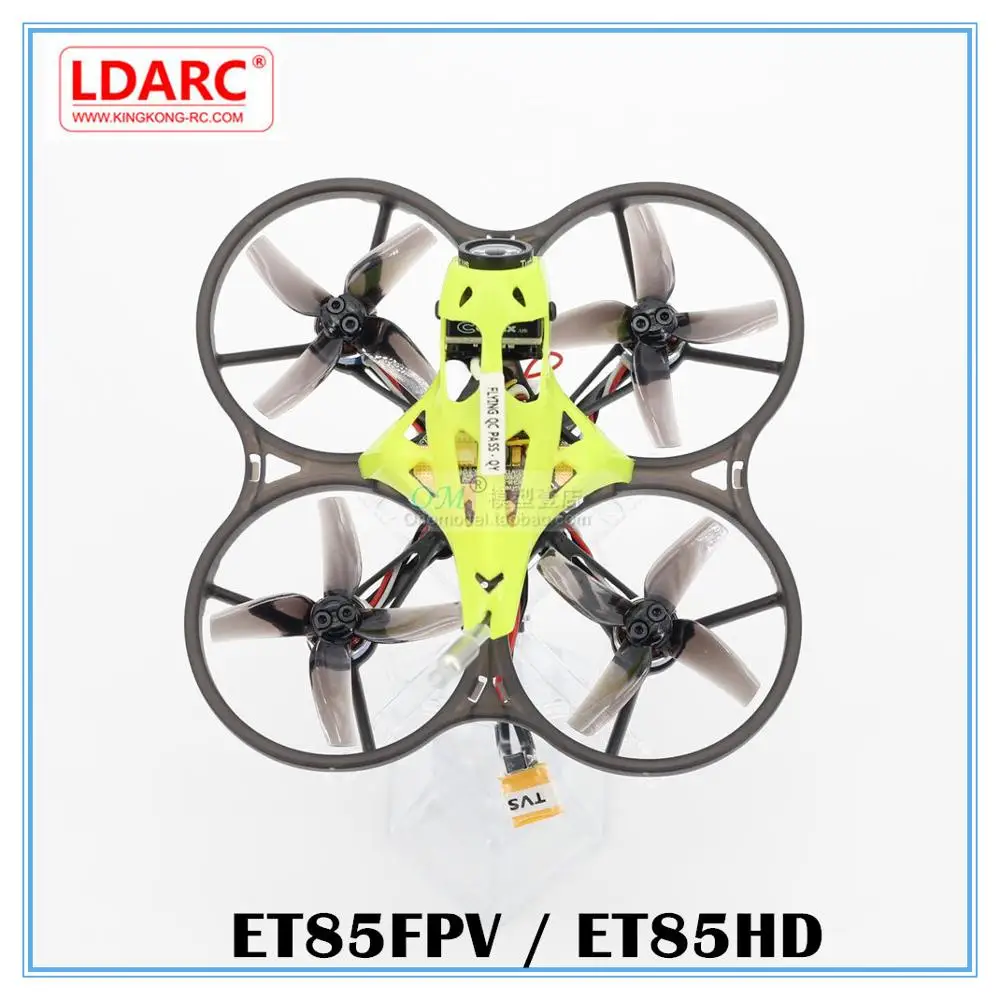 Новый ET85 PNP стиль LDARC HD 87 6 мм F4 4S Cinewhoop FPV гоночный Дрон BNF w/ Caddx Turtle V2 1080P