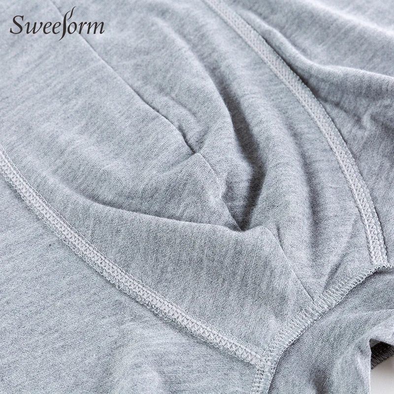 Sweeform женское мягкое дышащее нижнее белье мужские удобные Однотонные трусы шорты