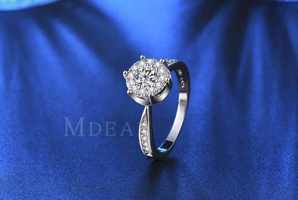 Новинка высококачественное инкрустированное цирконием кольцо из австрийского