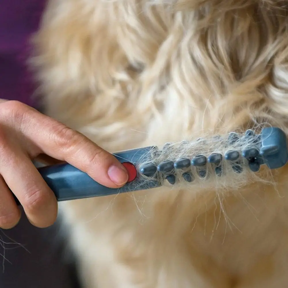 

Electric Pet Dog Grooming Comb For Hair Trimmer Remove Mats Furmins Tangles Tool Supplies V0l6