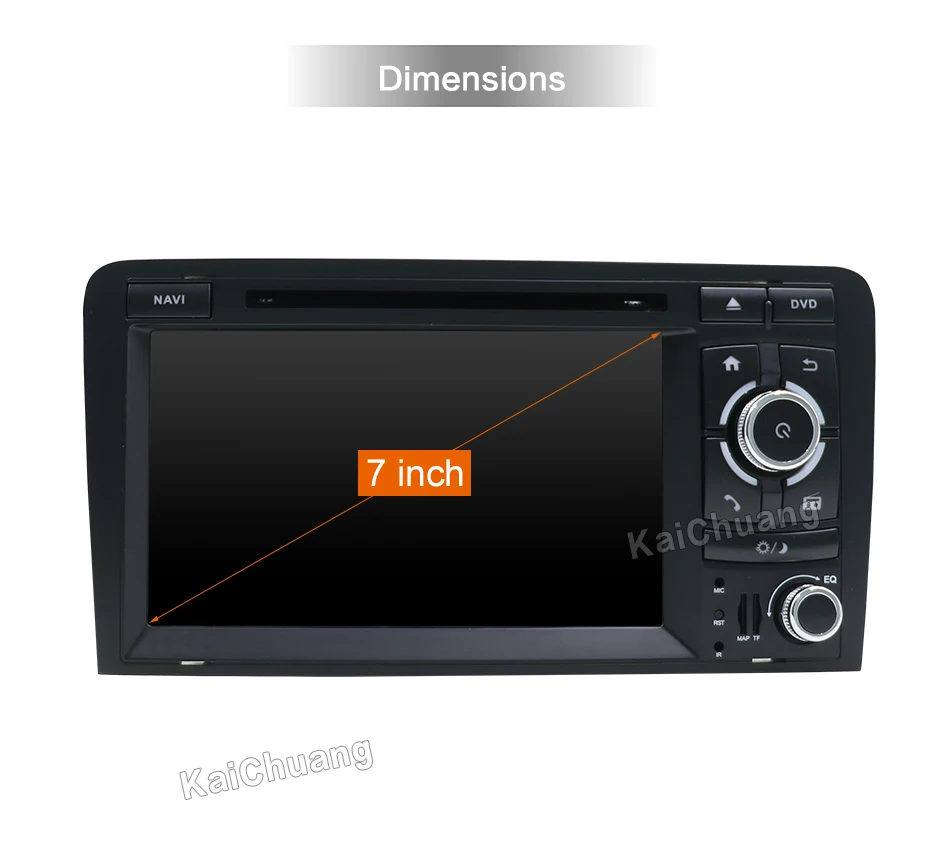 Автомагнитола 2 din на android 10 0 для audi a3 8p аудио dvd приемник bluetooth aux карта камера Wi-Fi