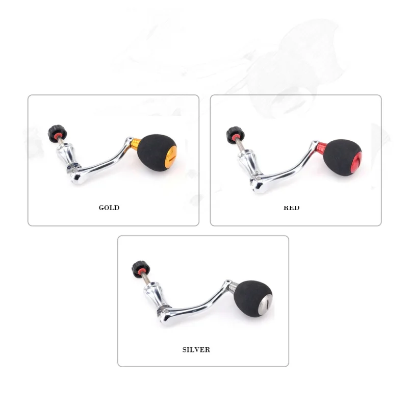 

EVA Reel Replacement Power Handle Fishing Reel Handle Knob Spinning Handle Metal Rocker Arm Grip For Spinning Fishing Reel 2020