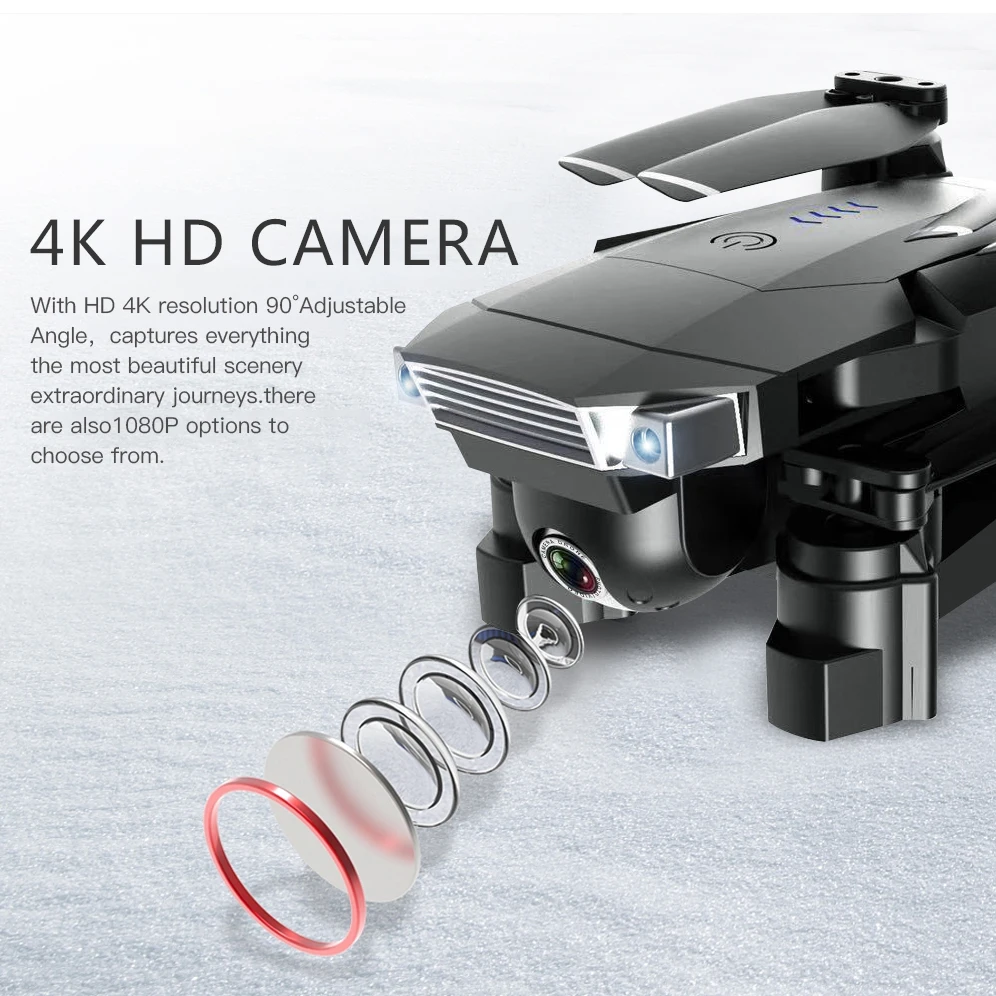 SG901 Дрон 4K HD Двойная камера Профессиональный складной с камерой 1080P WiFi FPV RC