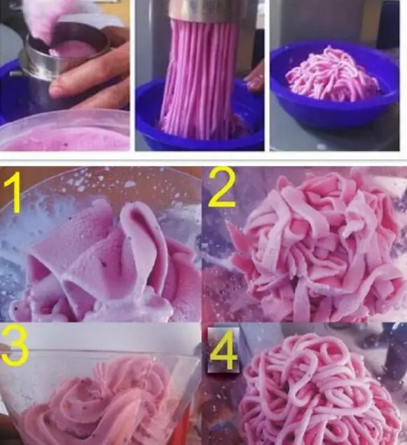 Hot Selling Gelato Maker Italian Noodle Ice Cream Machine | Бытовая техника