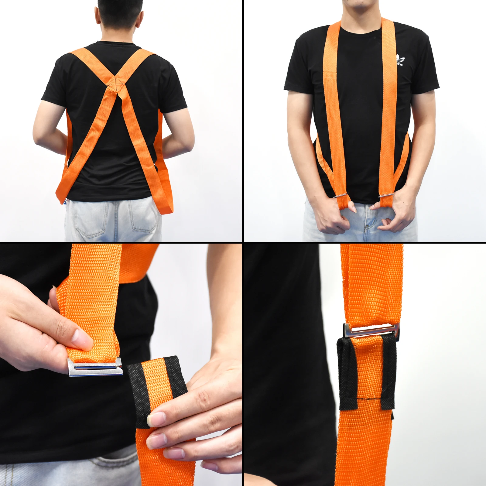 

Lifting Moving Strap Furniture Transport Belt Adjustable In Shoulder Straps Team Straps Mover Easier Conveying Storage Tools
